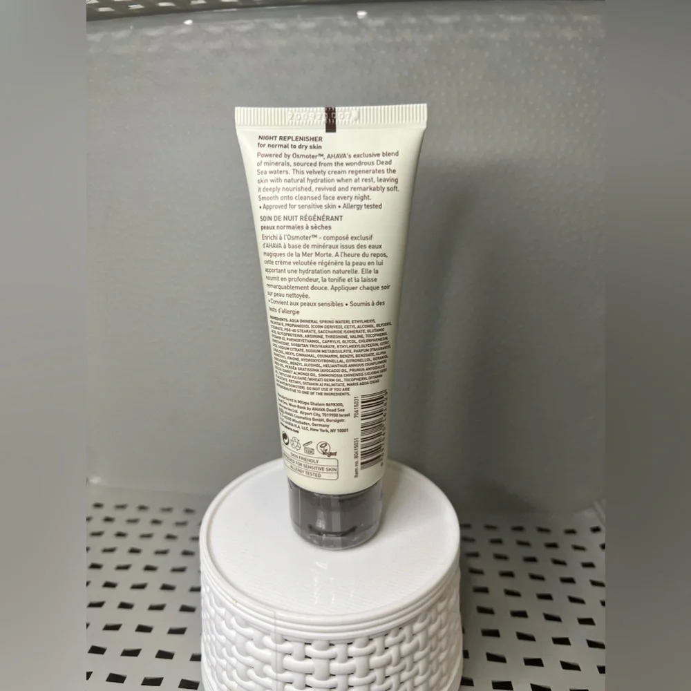 NWT AHAVA Time to Hydrate Night Cream Moisturizer 75 ml for Normal or Dry Skin - Picture 4 of 8